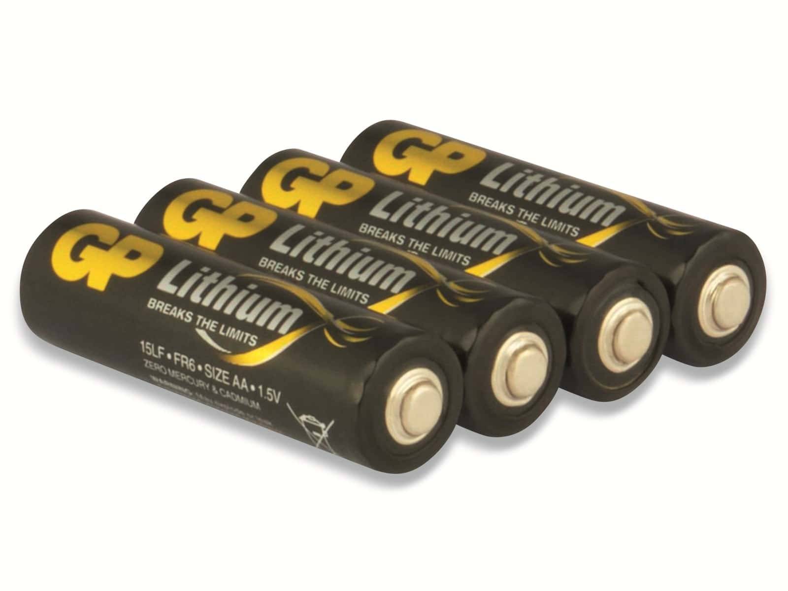 GP GP15LF562C4 Mignon (AA)-Batterie Lithium 1.5 V 4 St.