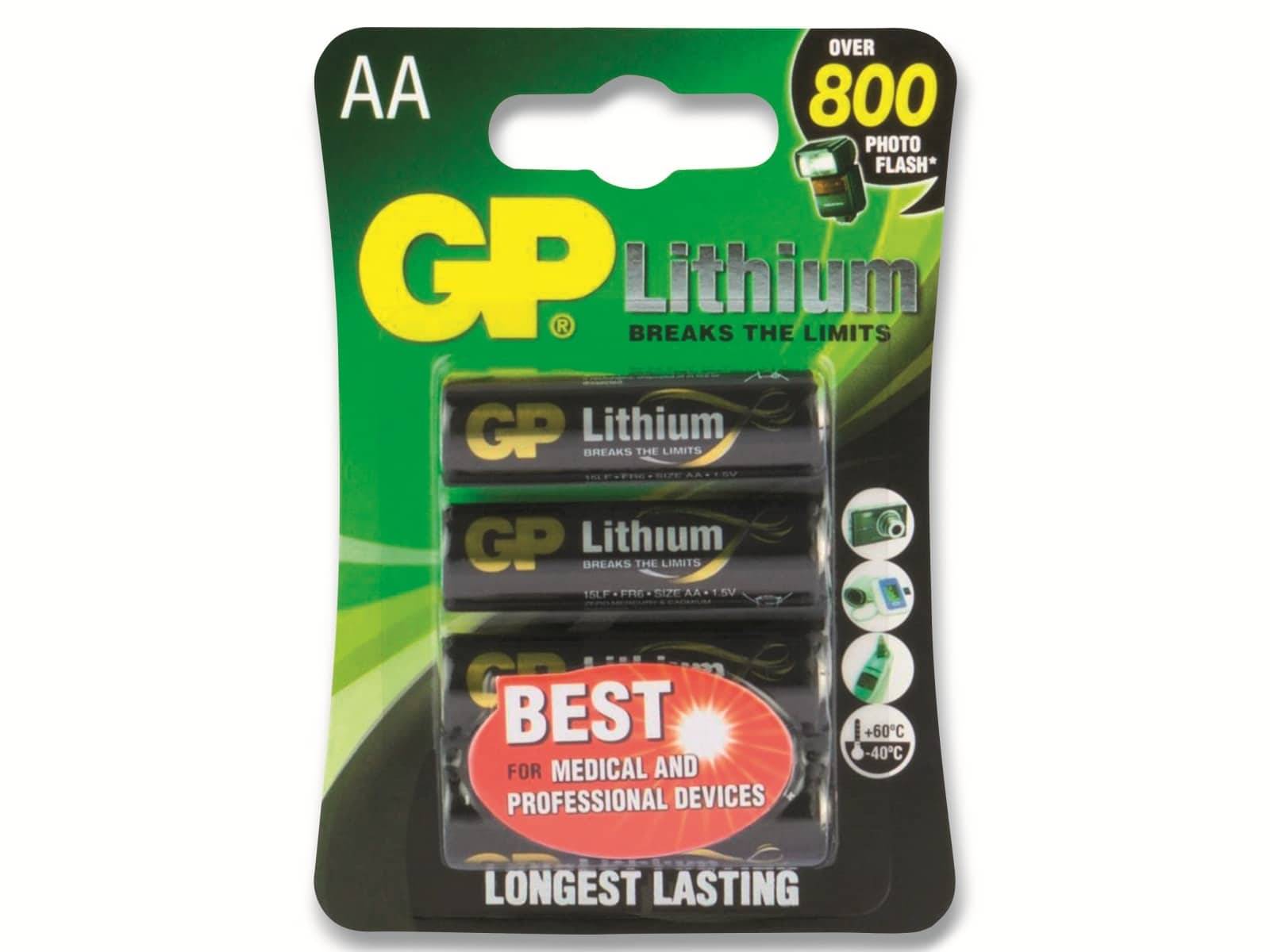 GP GP15LF562C4 Mignon (AA)-Batterie Lithium 1.5 V 4 St.