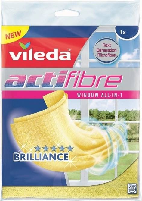 VILEDA - 151708 - Mikrofaser - Polyvinylacetat (PVA) - Gelb - Maschinenwäsche - 60 °C - Deutschland - CE - WEEE