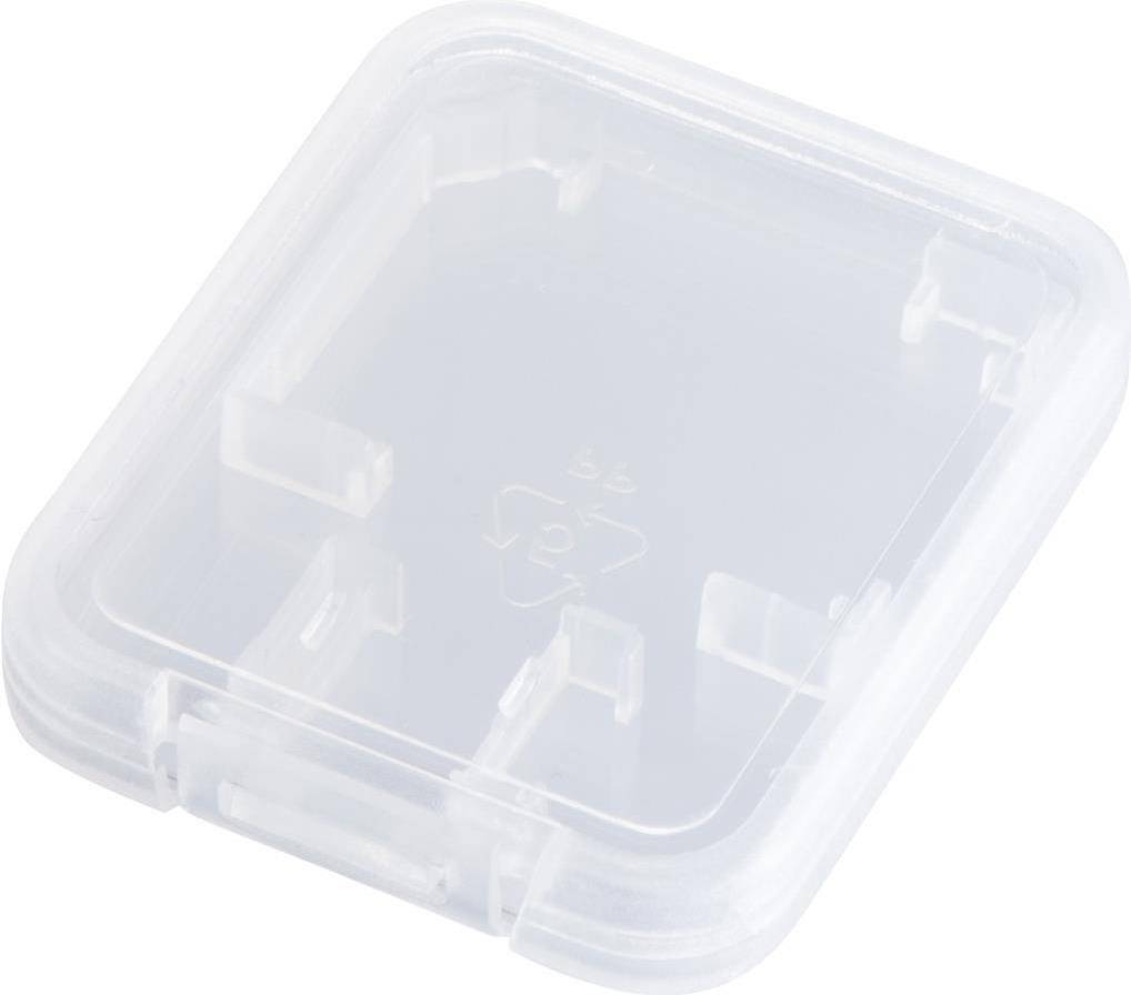 hama 00095988 Speicherkarten-Box "DuoCase", für 2 Karten, Transparent