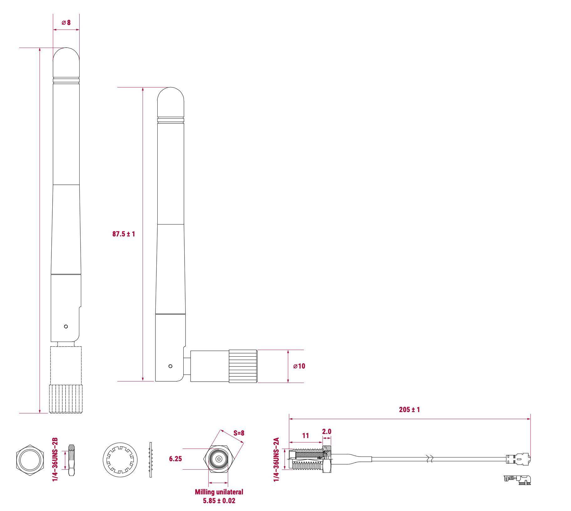 CM4 Antenna Kit CM4 Antenna Kit