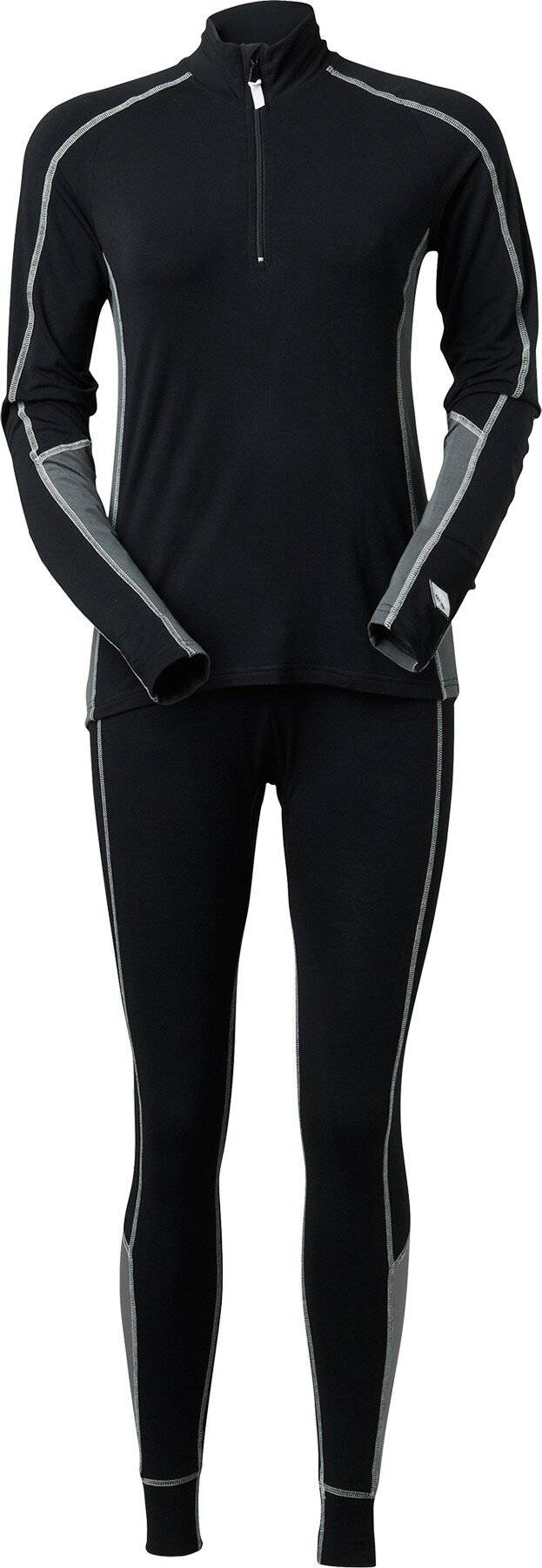 Whitney Funktions-Unterwäsche Set, Damen, schwarz, XL