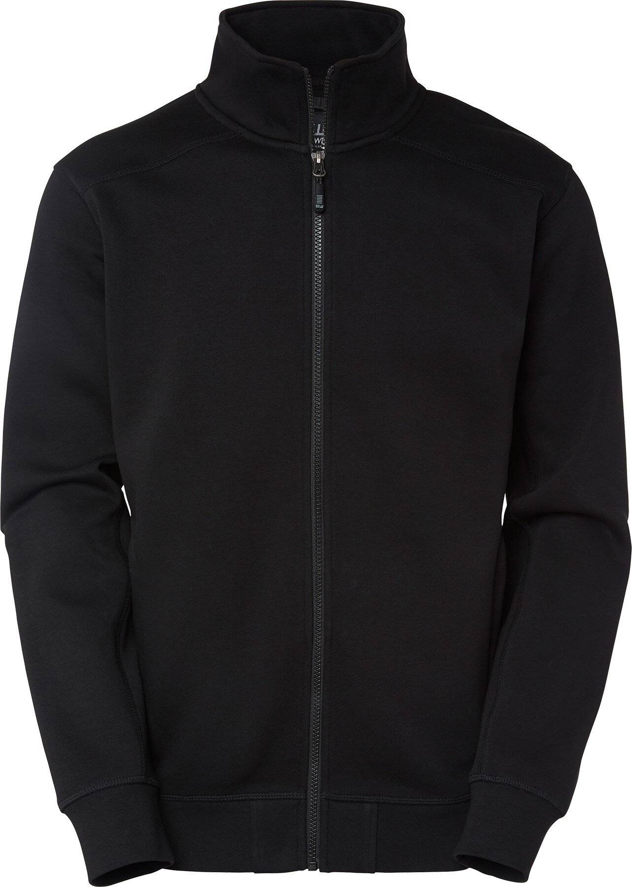 Lincoln Full-Zip Sweatshirt, Herren, schwarz, M