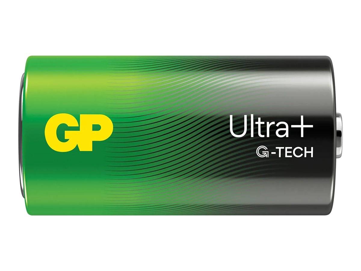 GP Battery GP Ultra Plus - Batterie 2 x D - Alkalisch