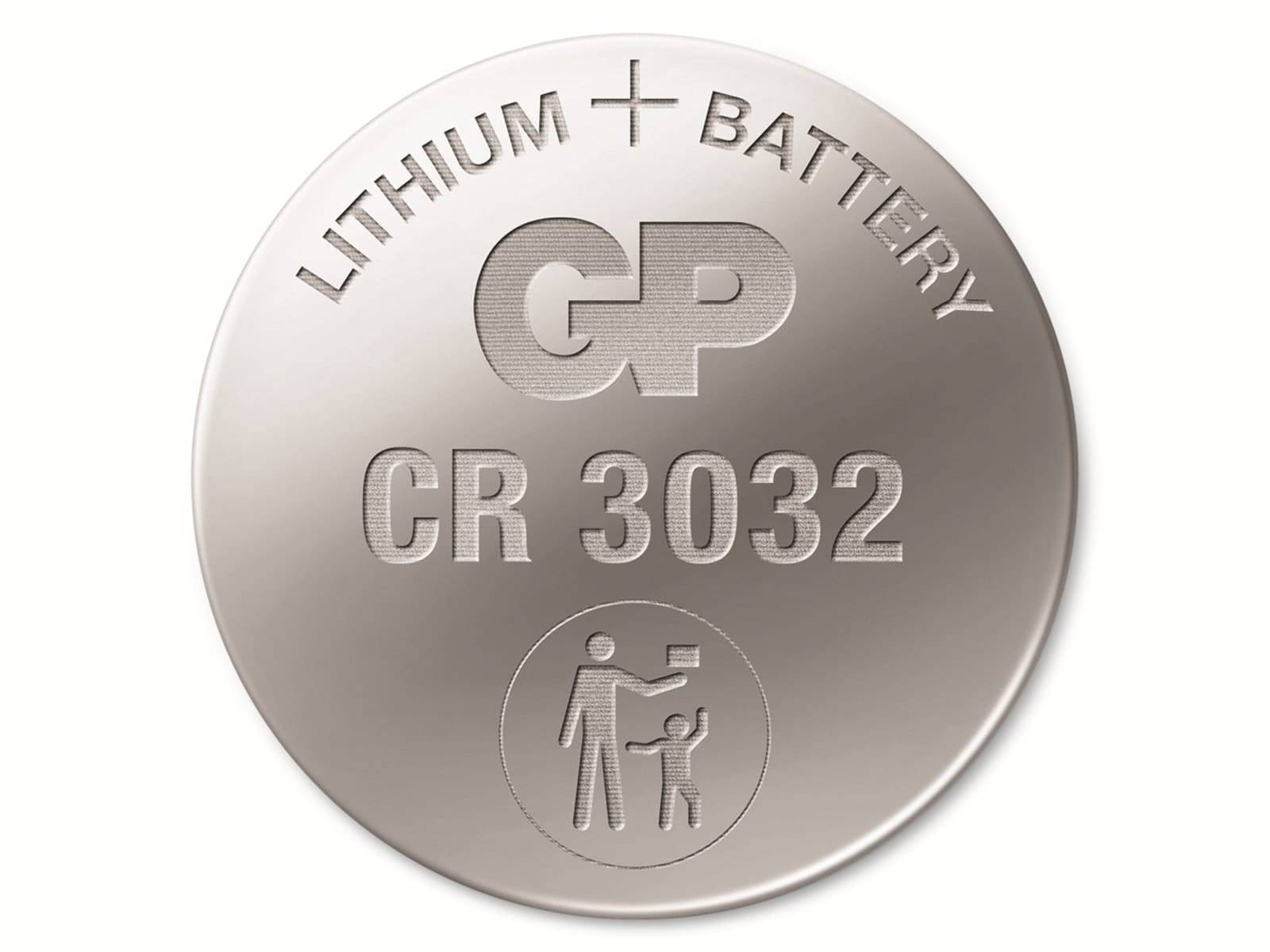 GP Knopfzelle CR 3032 3 V 1 St. 500 mAh Lithium GPCR3032STD265C1