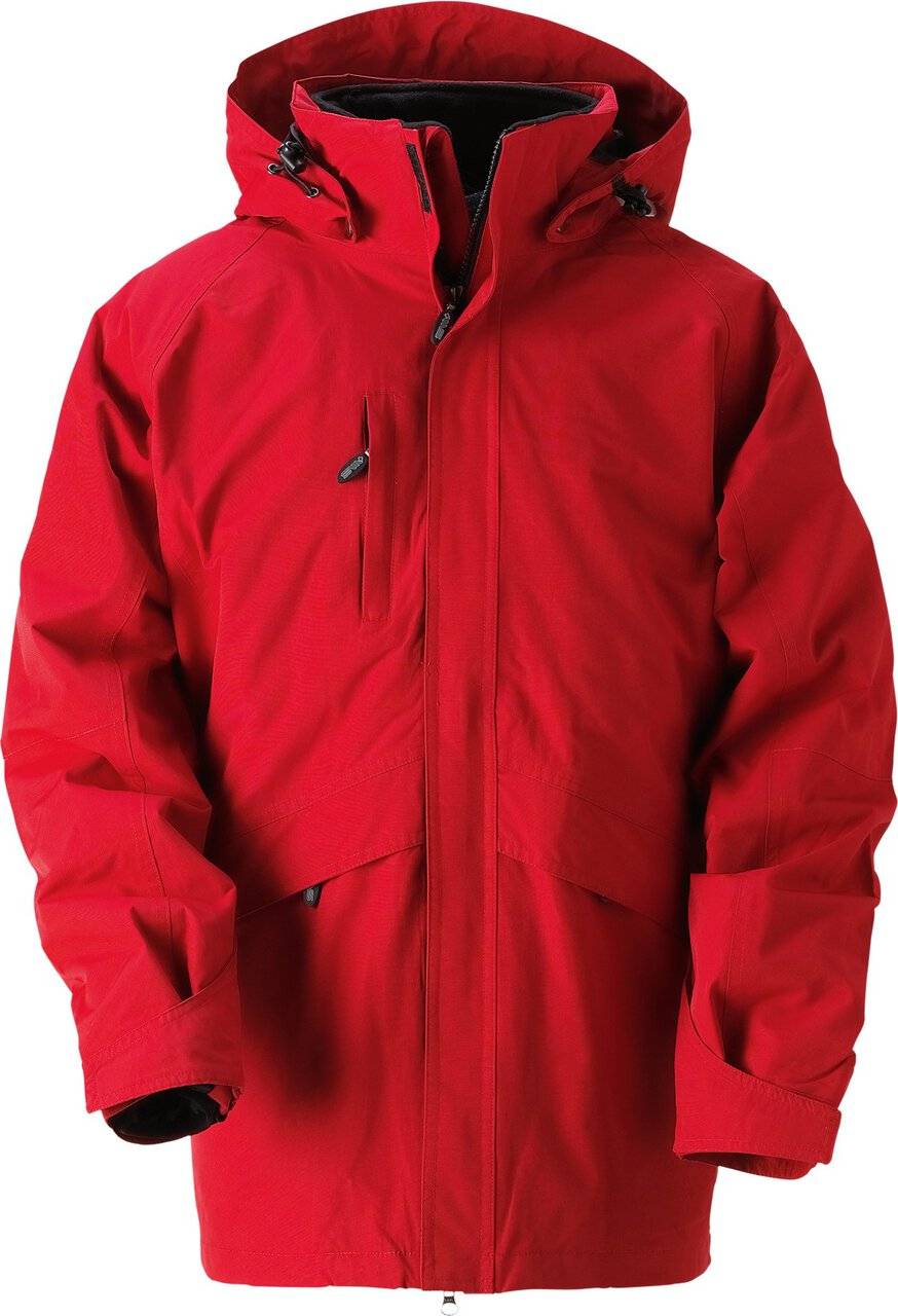 Greystone 3-in-1 Jacke, Damen, rot, L