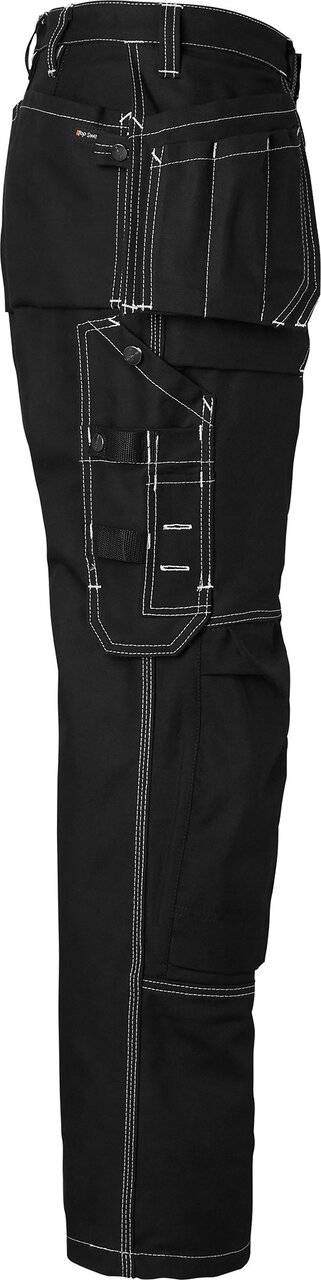 2515 Lange Handwerker Hose, Unisex, schwarz, 106