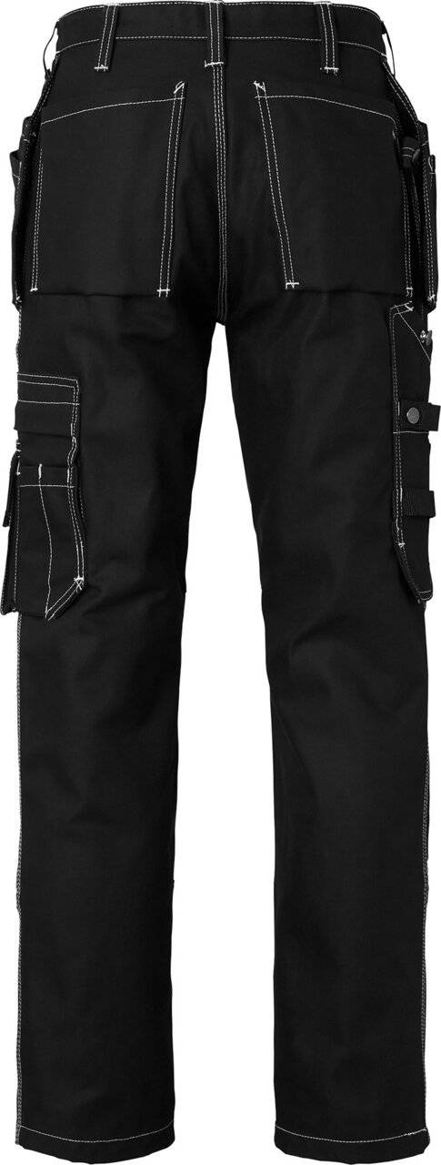 2515 Lange Handwerker Hose, Unisex, schwarz, 106