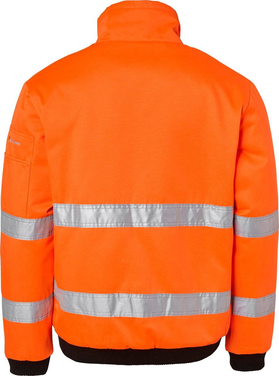 5016 Winterjacke, Unisex, Fluoreszierendes orange, S