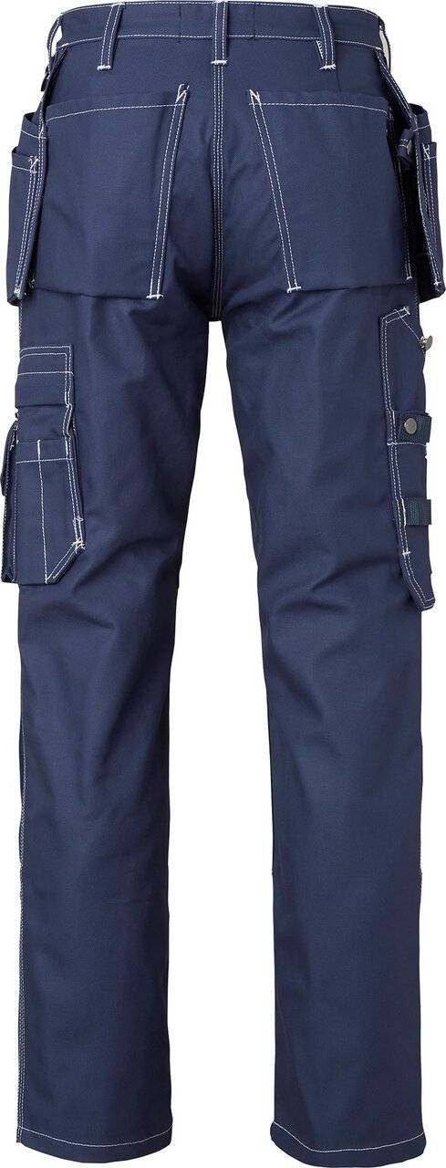 2515 Lange Handwerker Hose, Unisex, navy blau, 50