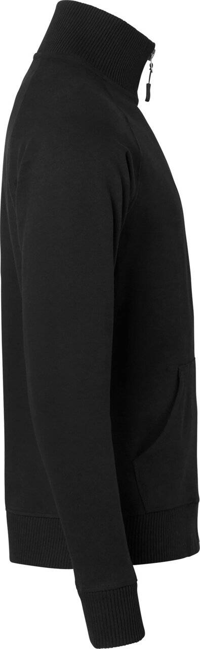 0202 Full-Zip Sweatshirt, Unisex, schwarz, L