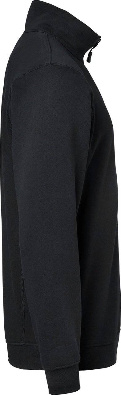 149 Half-Zip Sweatshirt, Unisex, schwarz, S
