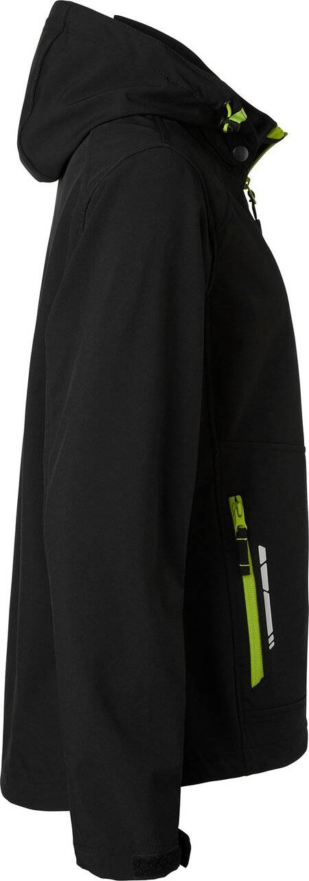 352 Softshell Jacke, Damen, schwarz, M