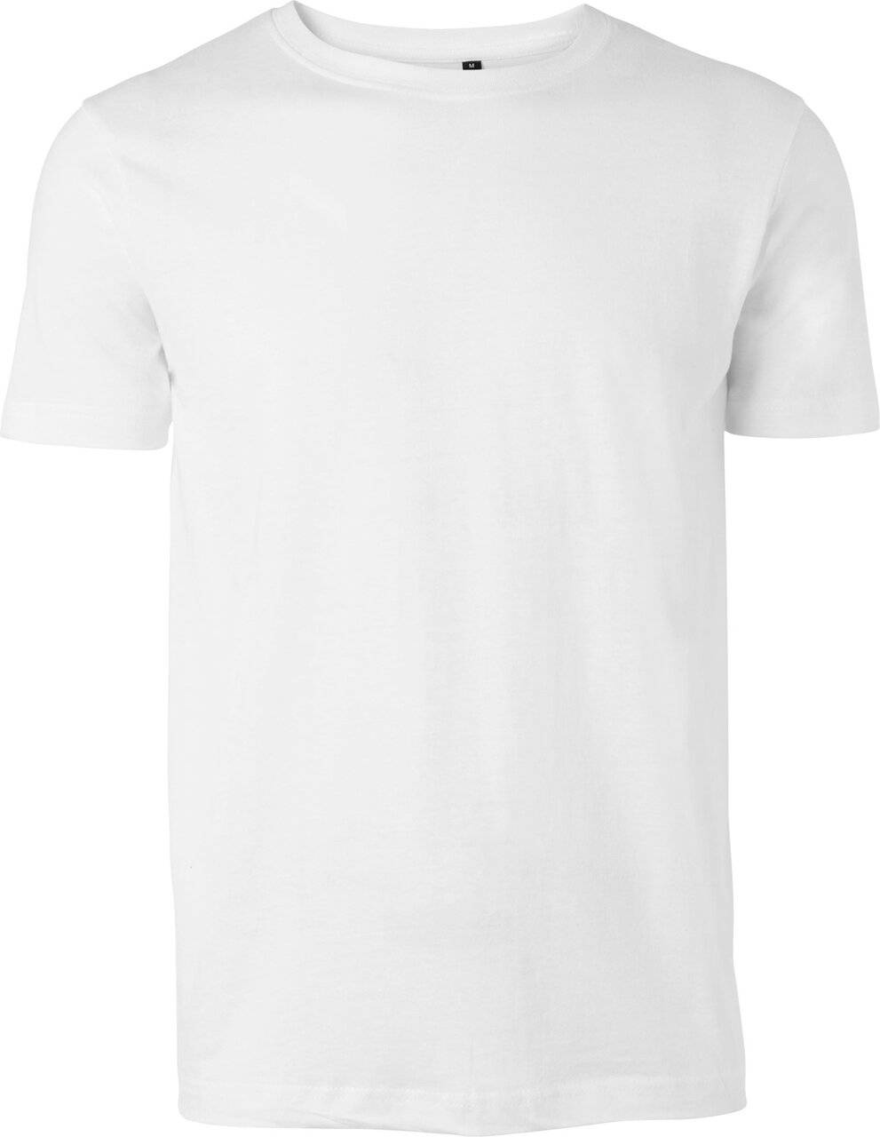 Basic T-shirt, Unisex, weiß, 6XL