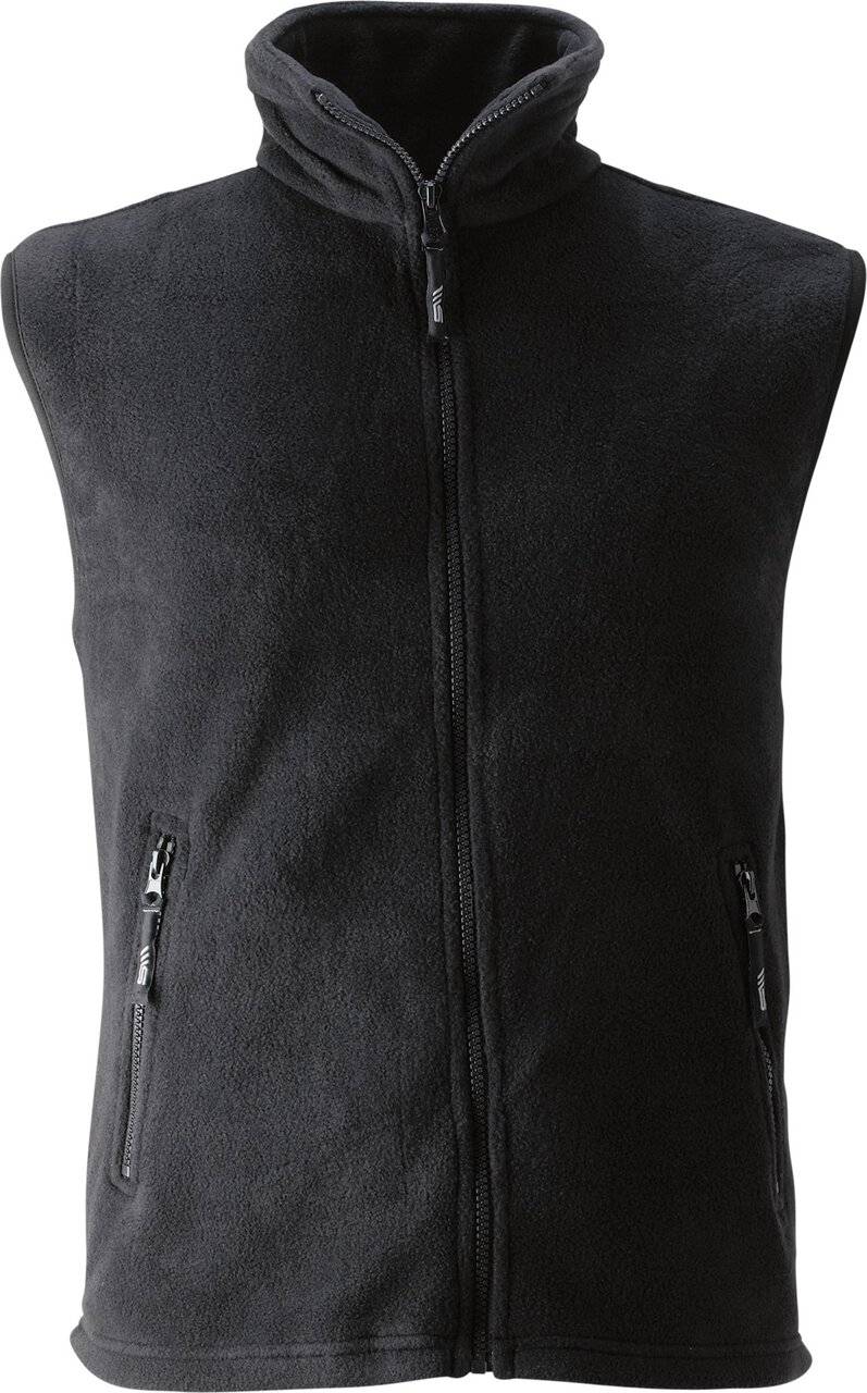 Winnipeg Fleeceweste, Unisex, schwarz, XXL