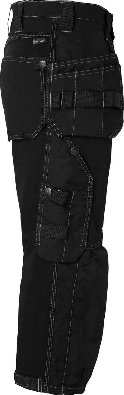 309 3/4 Handwerker Hose, Unisex, schwarz, 56