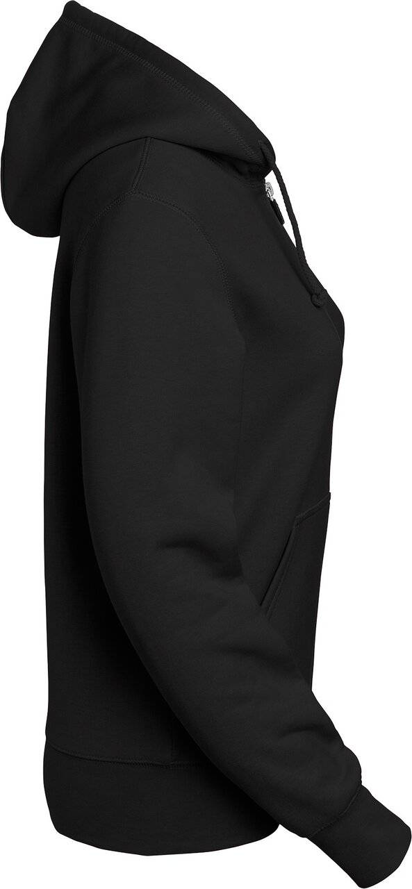 Georgia Full-Zip Sweatshirt, Damen, schwarz, L