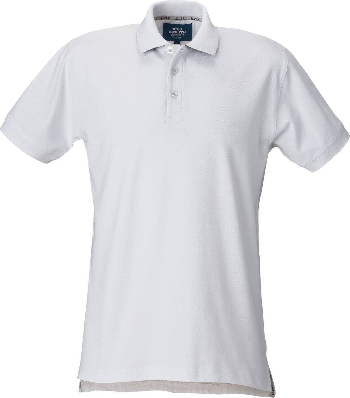 Morris solid Poloshirt, Herren, weiß, XXL