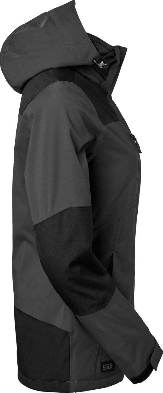 Allie Winterjacke, Damen, dunkel grau, L