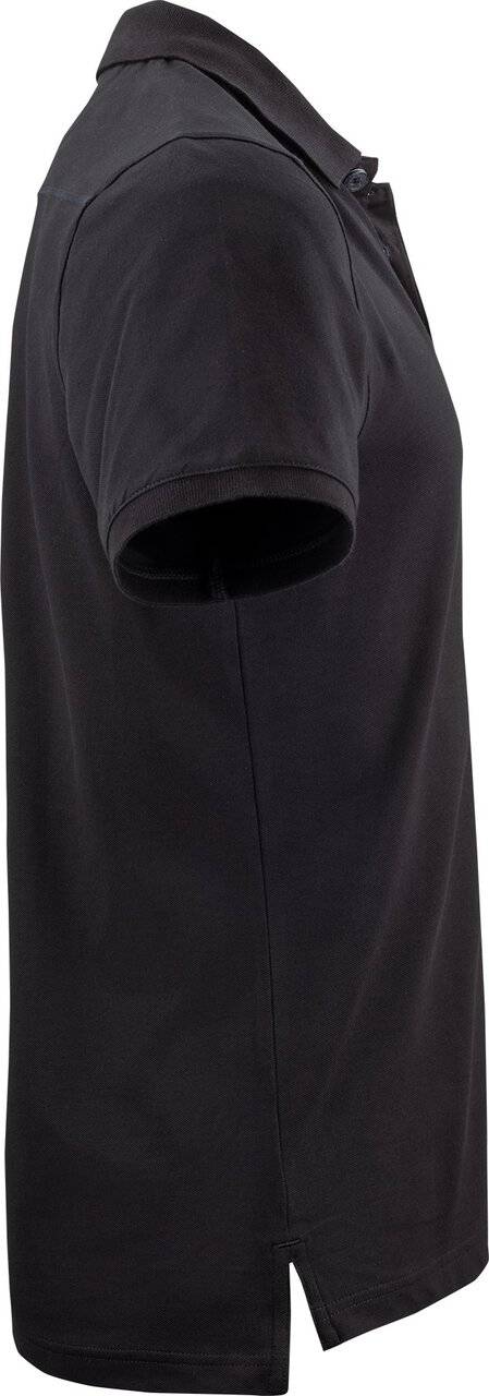 Martin Poloshirt, Herren, schwarz, 4XL