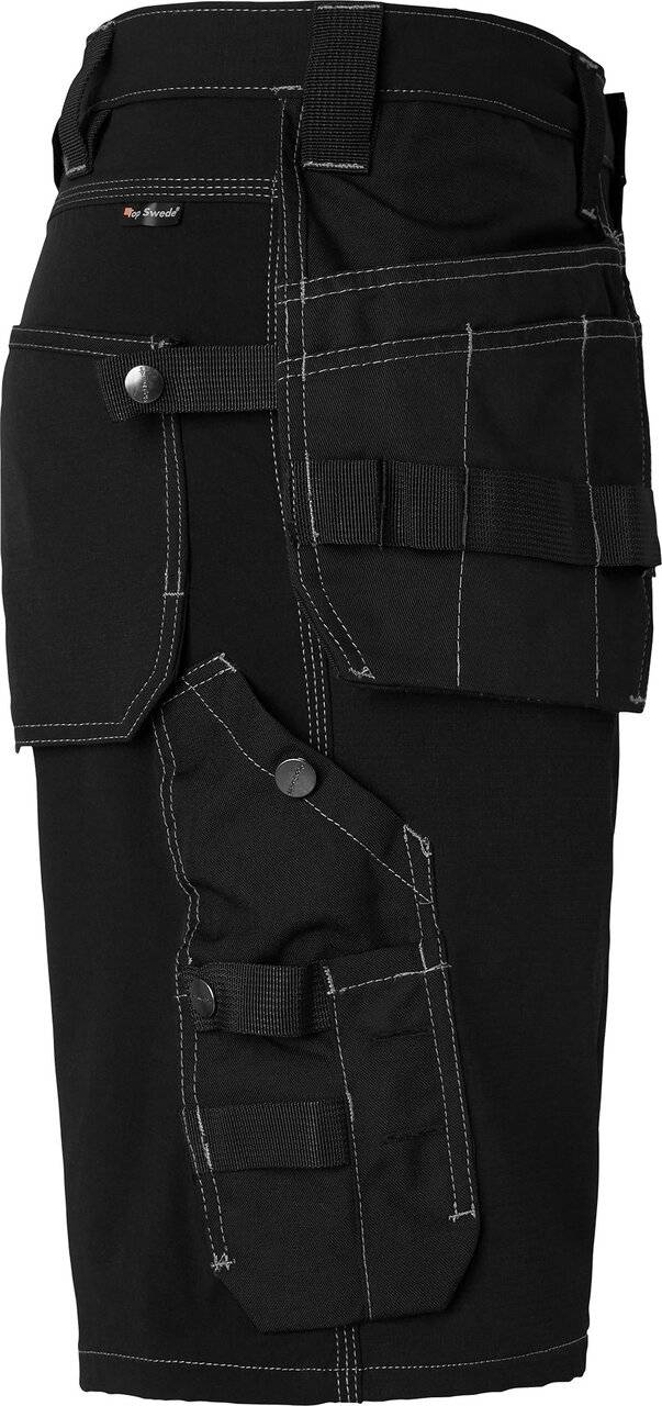 310 Kurze Handwerker Hose, Unisex, schwarz, 50