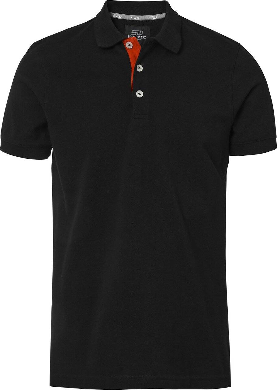 Morris Poloshirt, Herren, schwarz, XS
