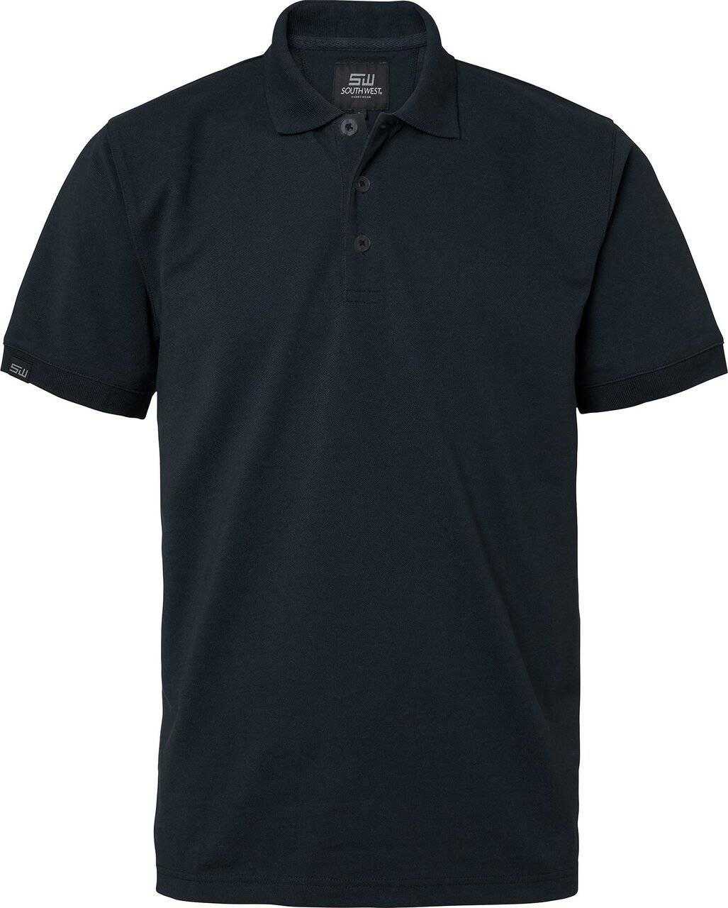 Weston solid Poloshirt, Herren, navy blau, 4XL