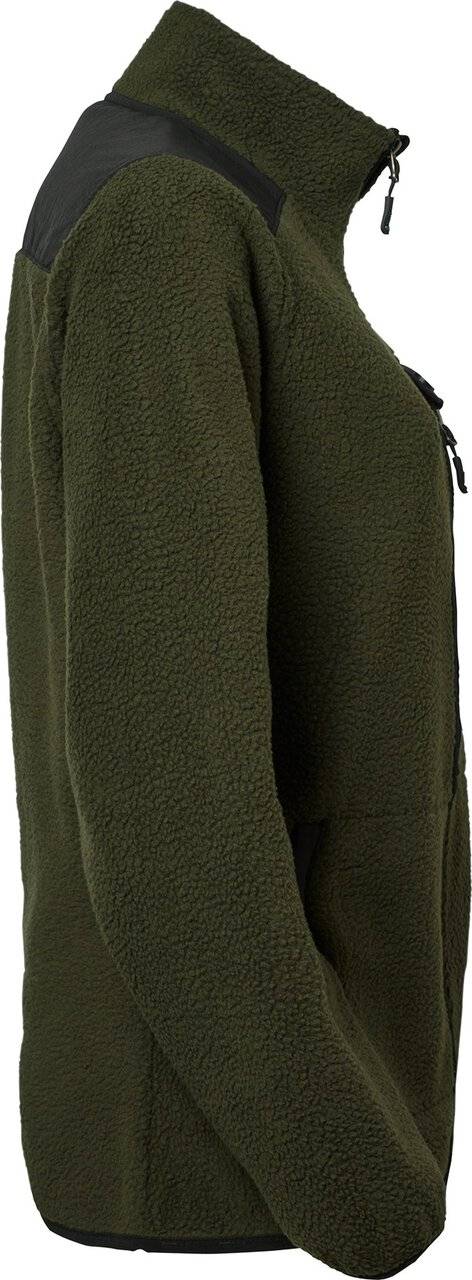 Polly Fleecejacke, Damen, dunkel olive, XS