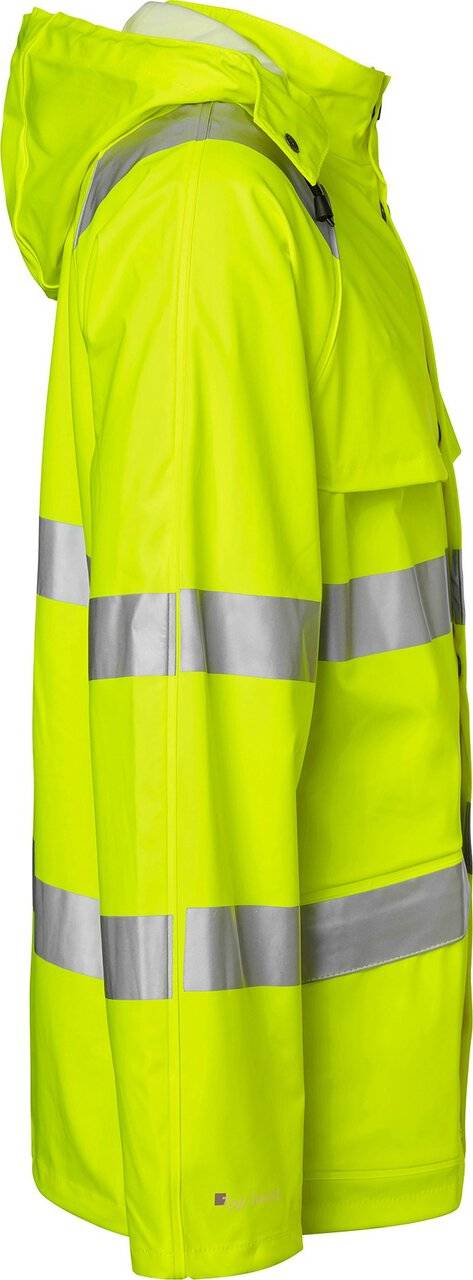 9394 Regenjacke Hohe Sichtbarkeit, Unisex, Fluoreszierendes gelb, XL
