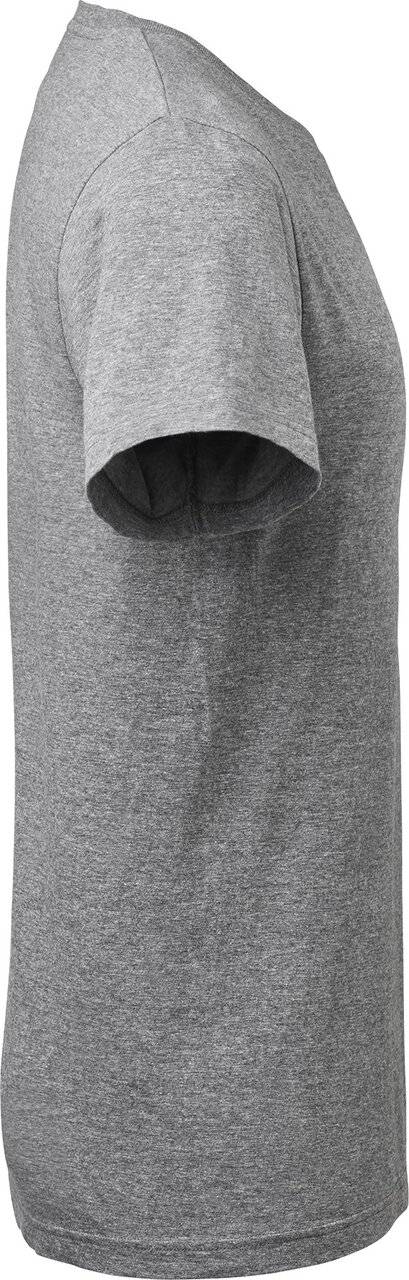 Basic T-shirt, Unisex, Medium graumeliert, XXL