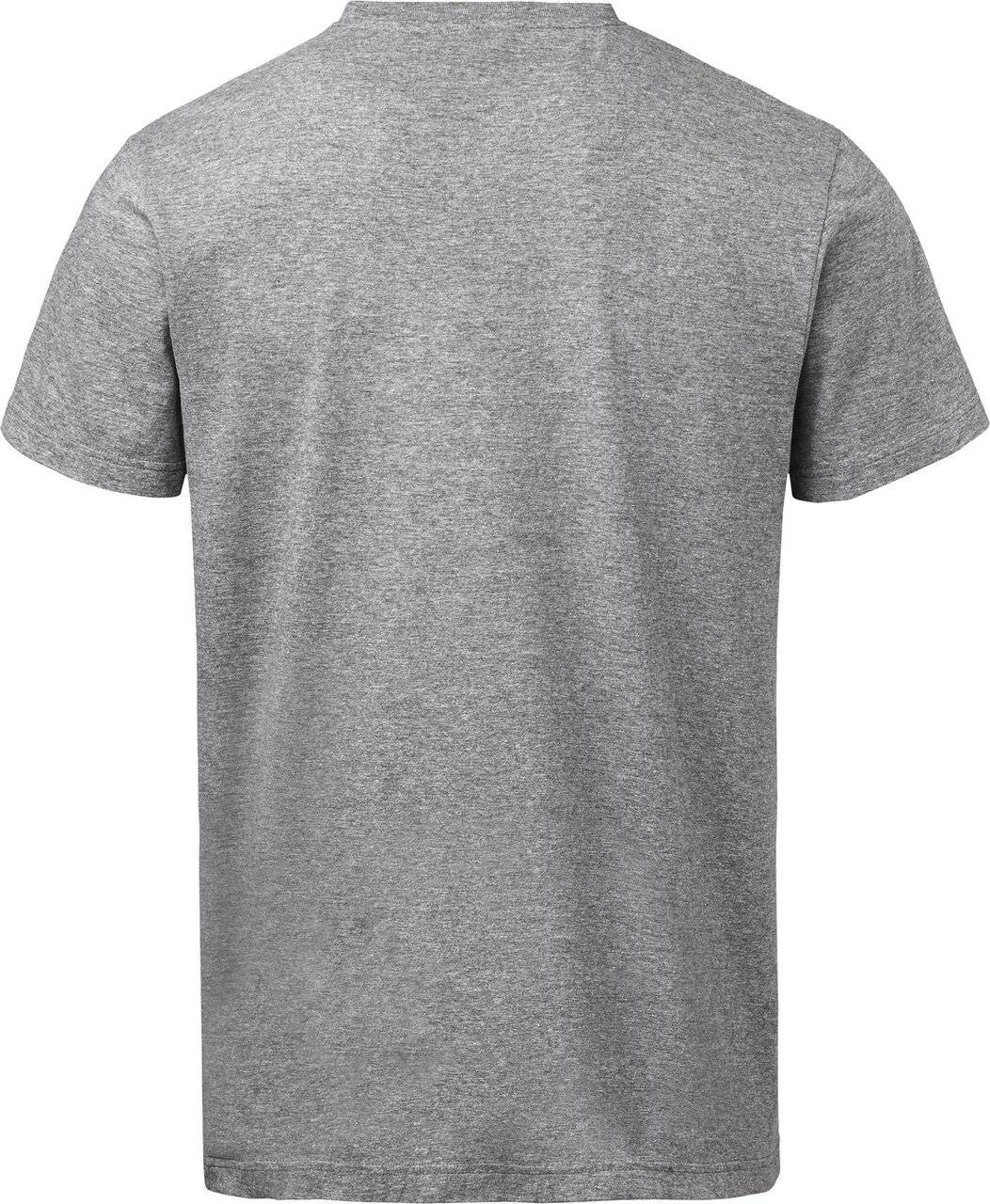 Basic T-shirt, Unisex, Medium graumeliert, XXL