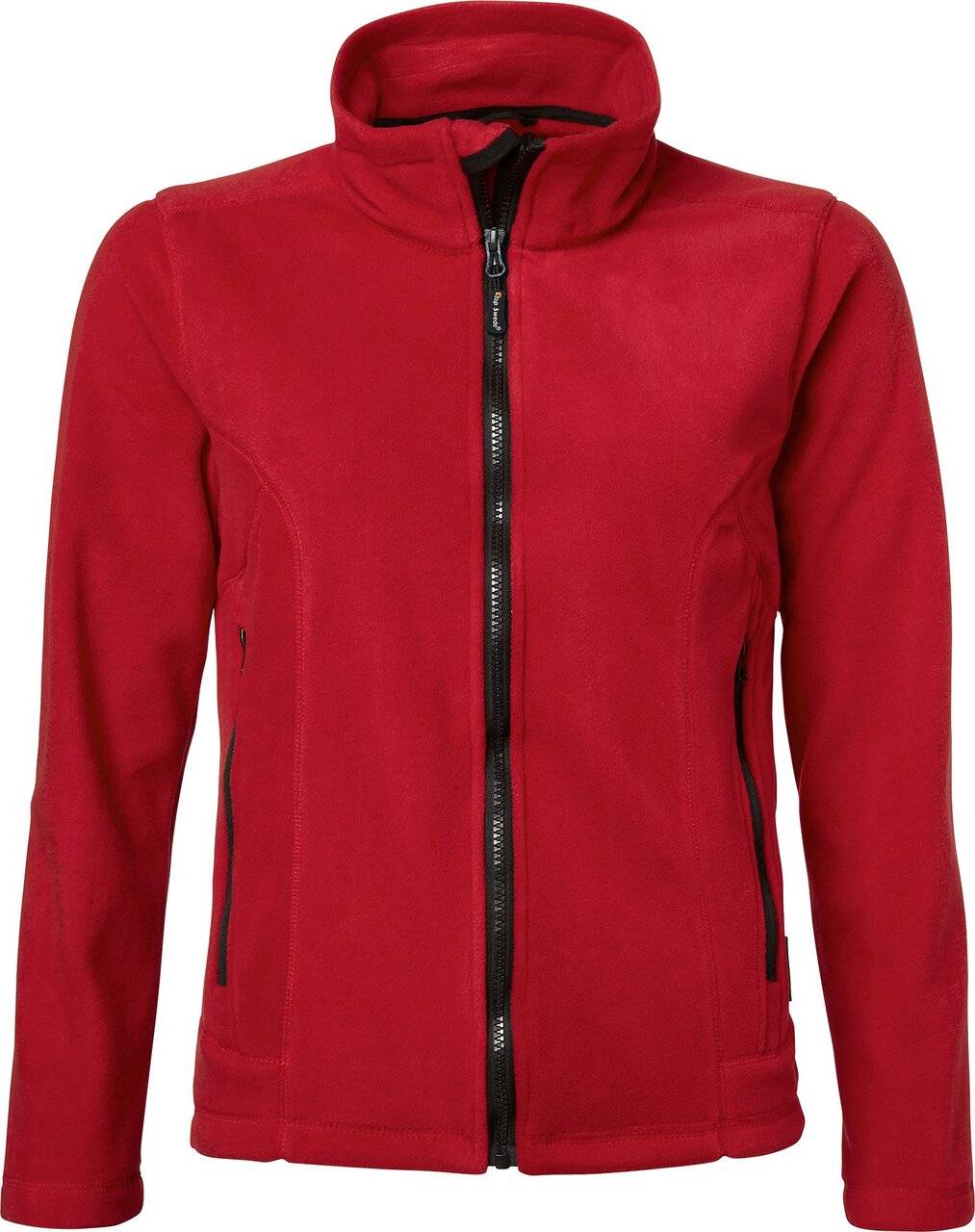 1642 Fleecejacke, Damen, rot, S