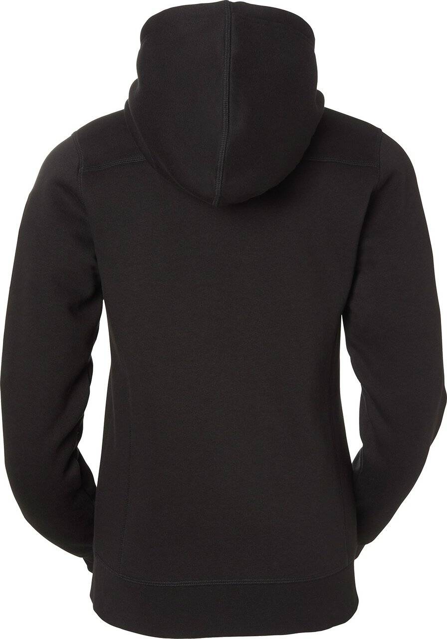 Ava Full-Zip Sweatshirt, Damen, schwarz, S