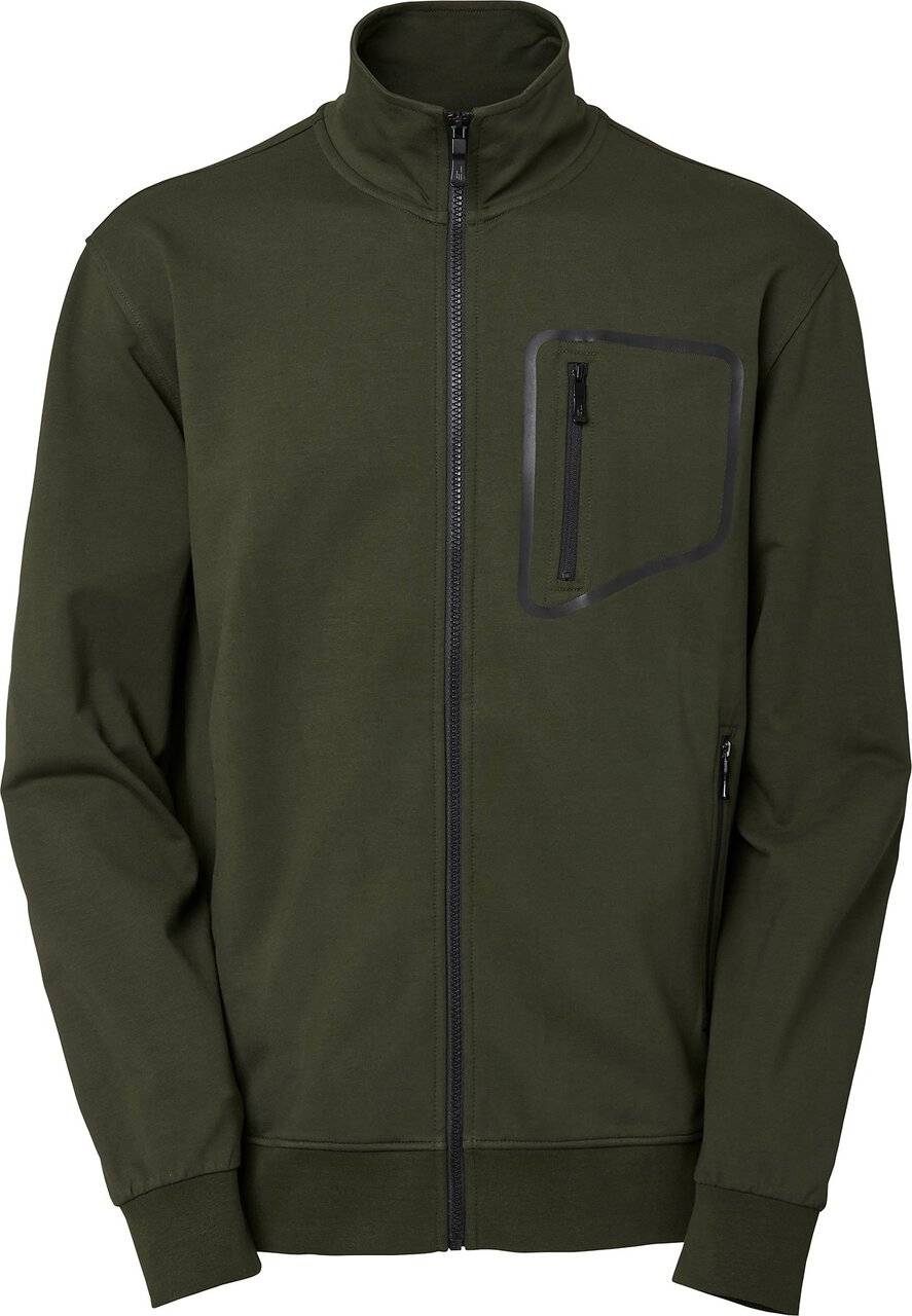 Nick Full-Zip Sweatshirt, Herren, dunkel olive, M