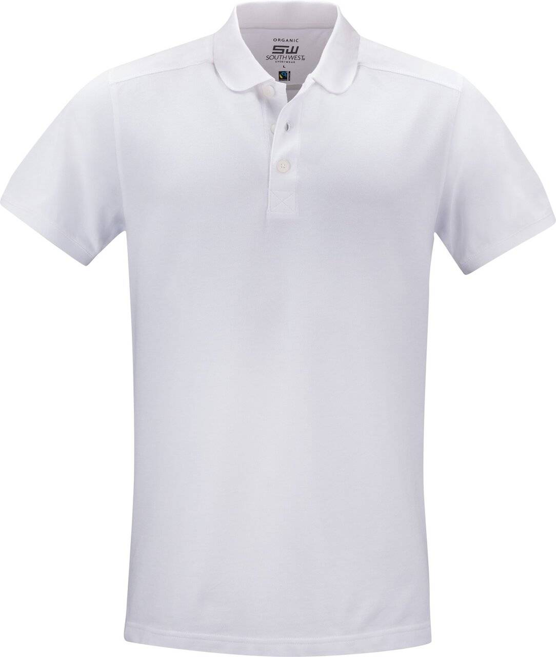 Martin Poloshirt, Herren, weiß, M