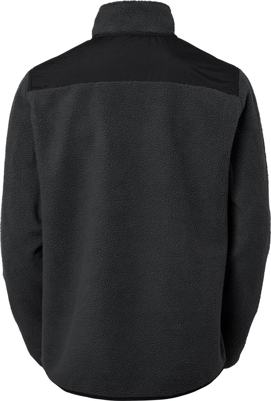 Paul Fleecejacke, Herren, dunkel grau, S