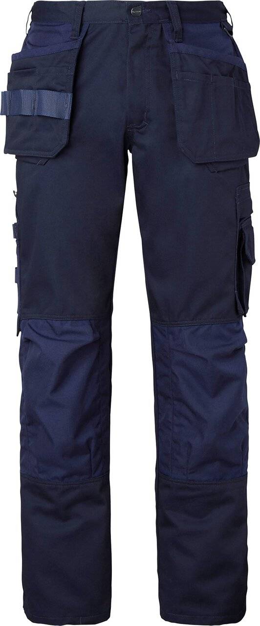 193 Lange Handwerker Hose, Unisex, navy blau, 46