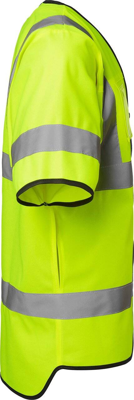 125 Warnweste, Unisex, Fluoreszierendes gelb, XS/S