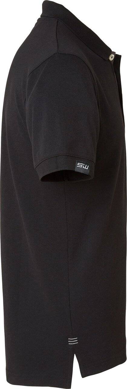 Weston Poloshirt, Herren, schwarz/grau., XXL