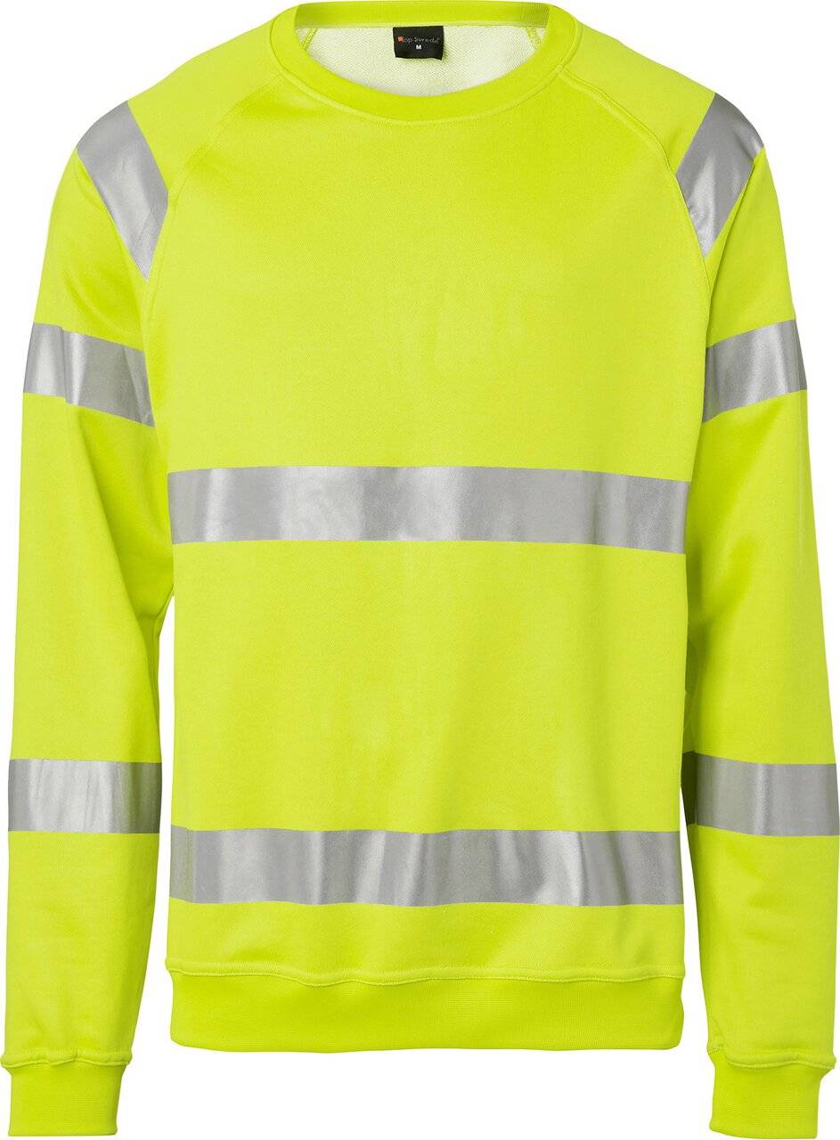 169 Sweatshirt, Unisex, Fluoreszierendes gelb, 3XL