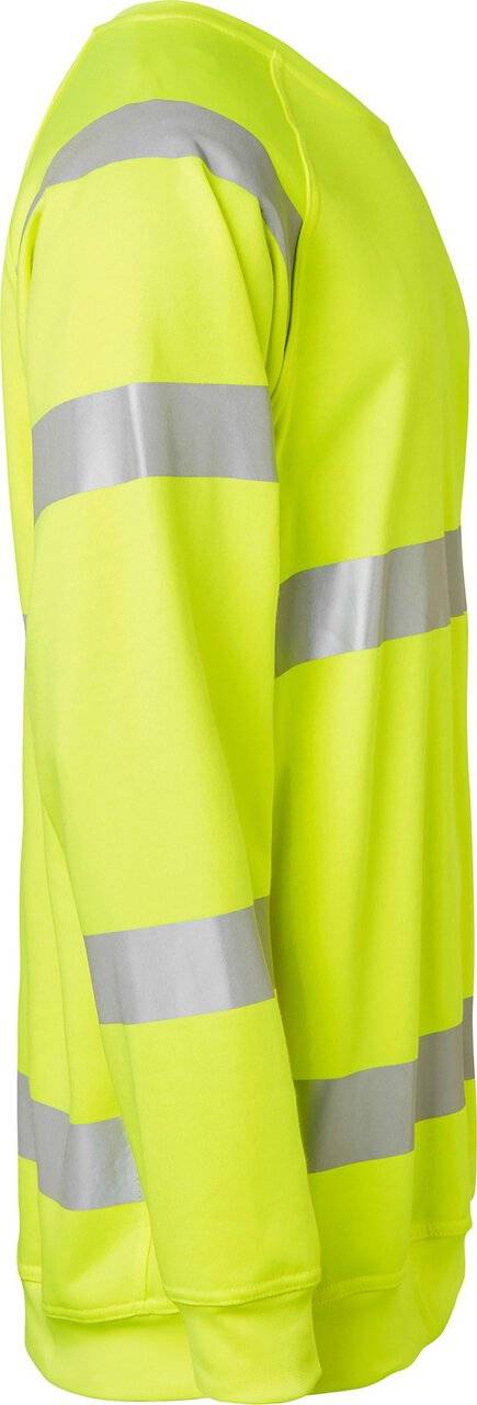 169 Sweatshirt, Unisex, Fluoreszierendes gelb, 3XL