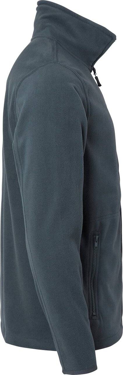 4642 Fleecejacke, Unisex, dunkel grau, XXL