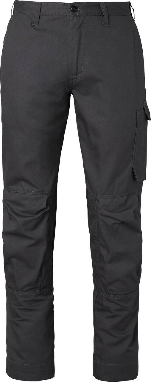 166 Lange Arbeitshose, Unisex, dunkel grau, 28