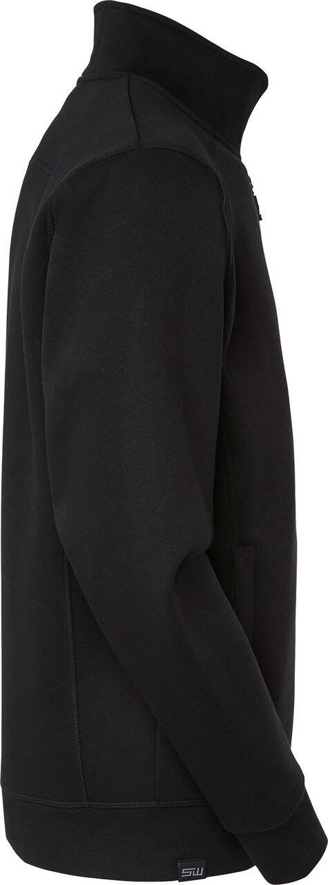 Lincoln Full-Zip Sweatshirt, Herren, schwarz, XS