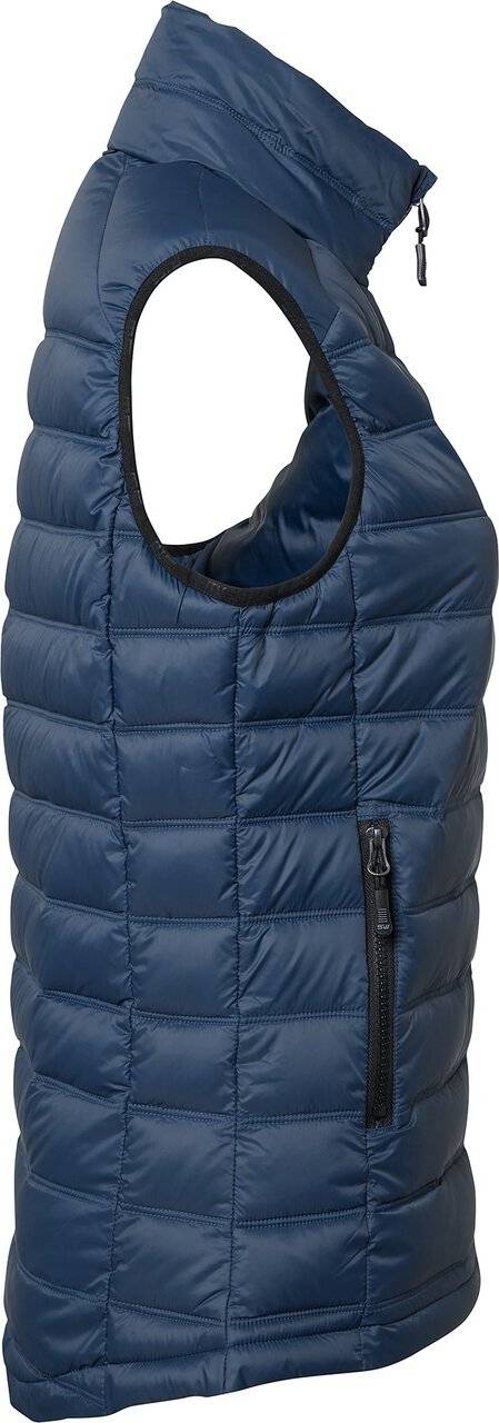 Amy Wattierte Weste, Damen, navy blau, S