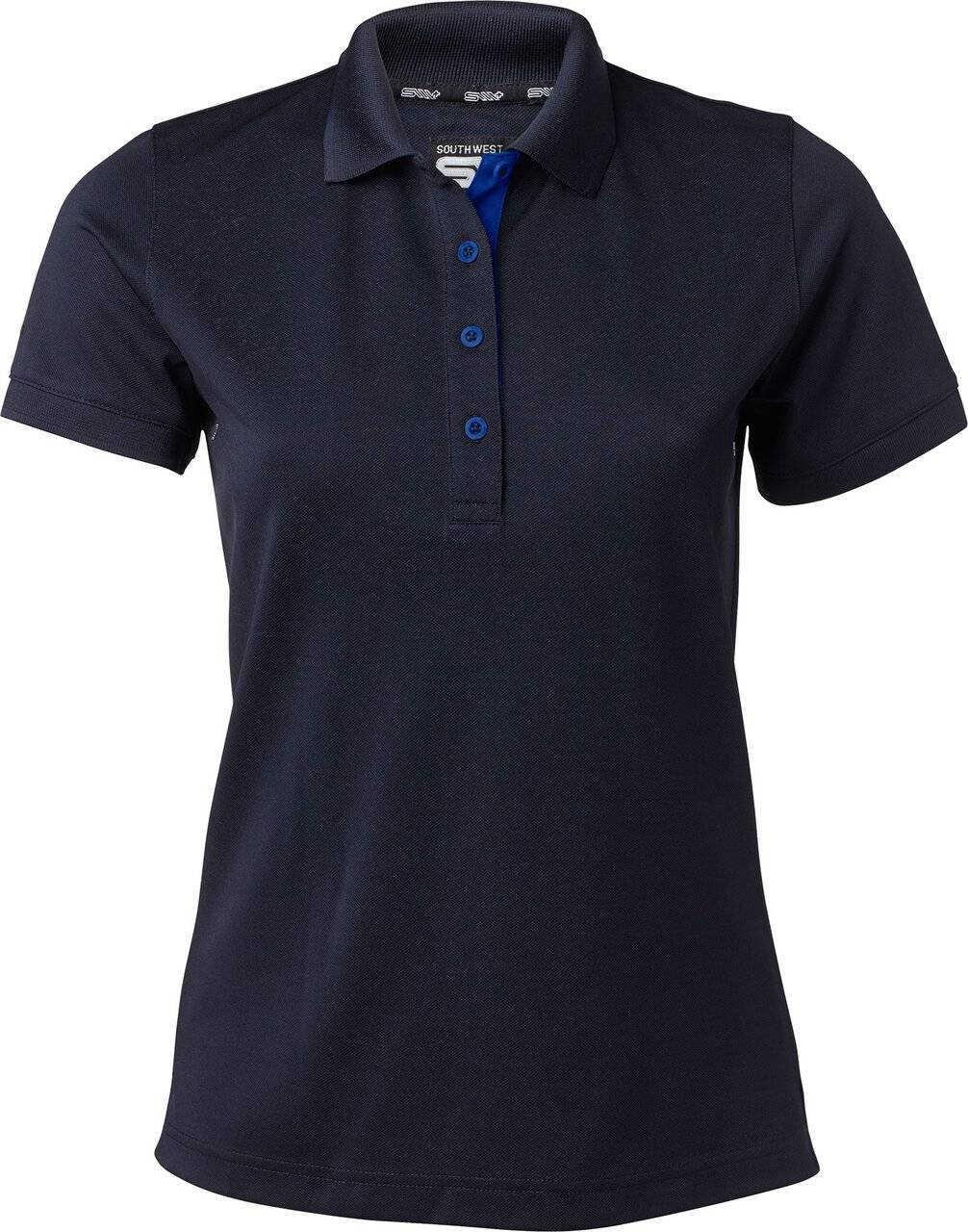 Sandy Poloshirt, Damen, navy blau, L