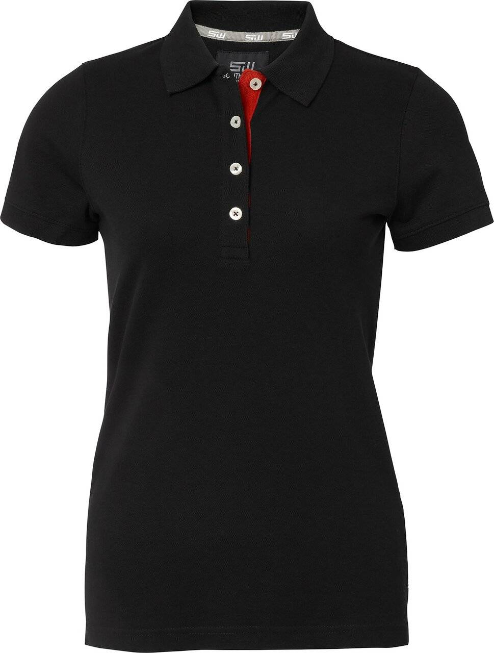 Marion Poloshirt, Damen, schwarz, XL