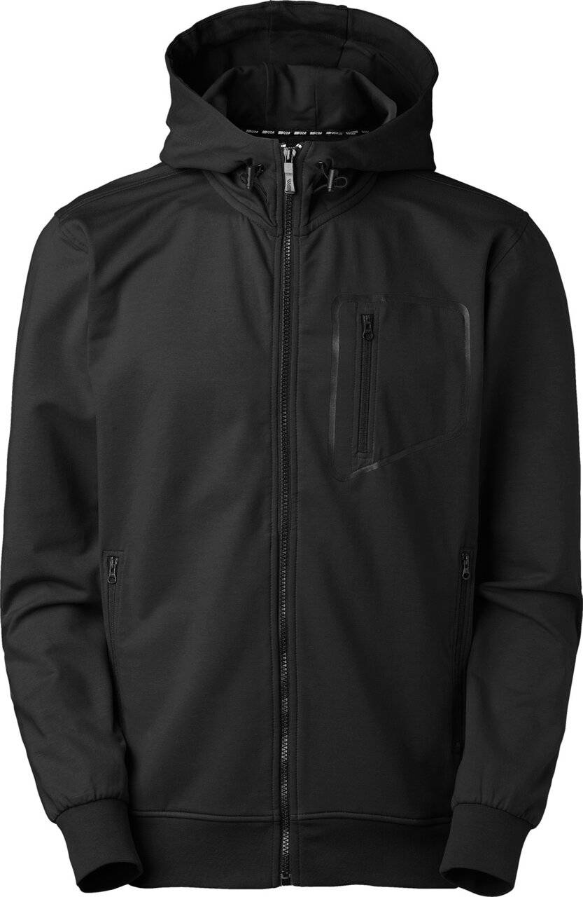Madison Full-Zip Sweatshirt, Herren, schwarz, L