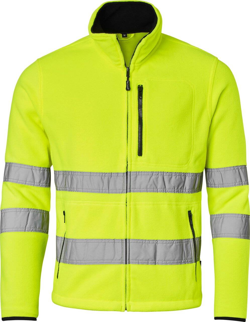 4642 Fleecejacke Hohe Sichtbarkeit, Unisex, Fluoreszierendes gelb, XXL