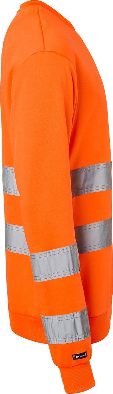 4228 Sweatshirt, Unisex, Fluoreszierendes orange, 3XL